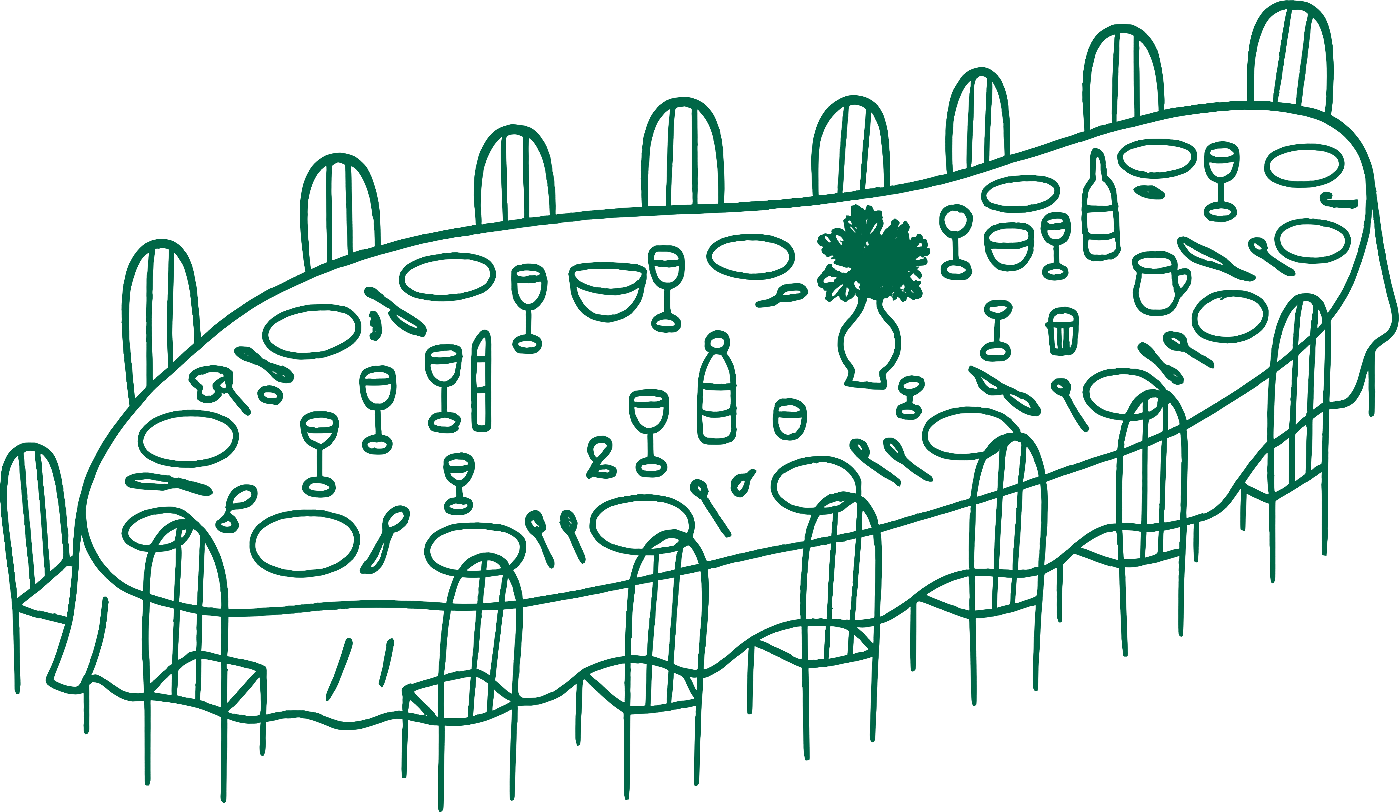 Mesa de banquete